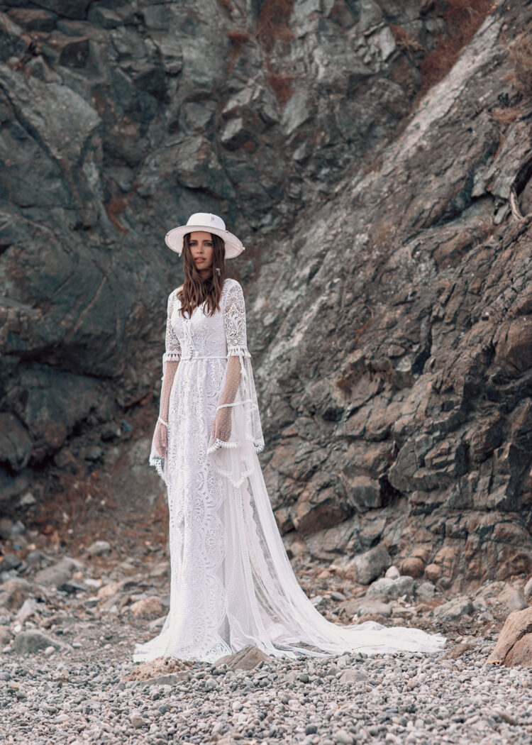 Harmony Cape Wedding Dress