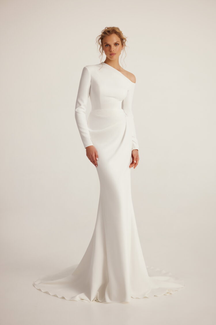 Stretch Lycra Wedding Dress L214