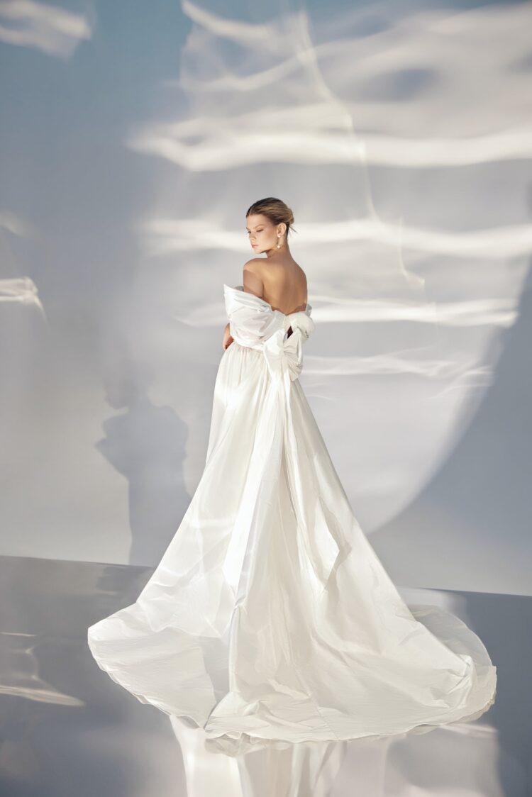 Soft Taffeta Wedding Dress L323 buy