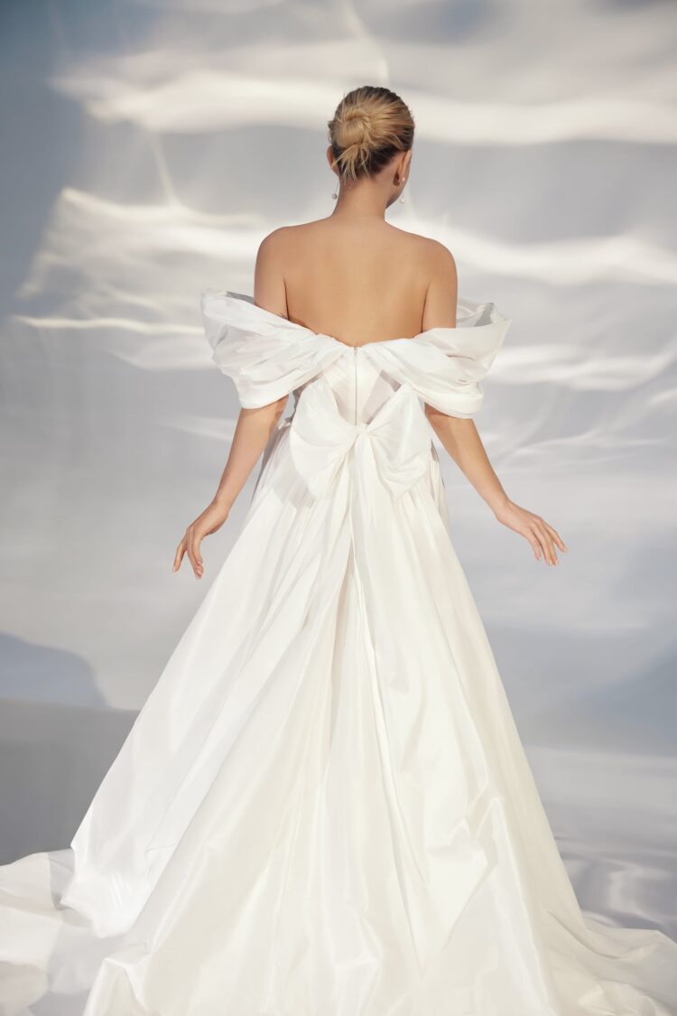 Soft Taffeta Wedding Dress L323 price