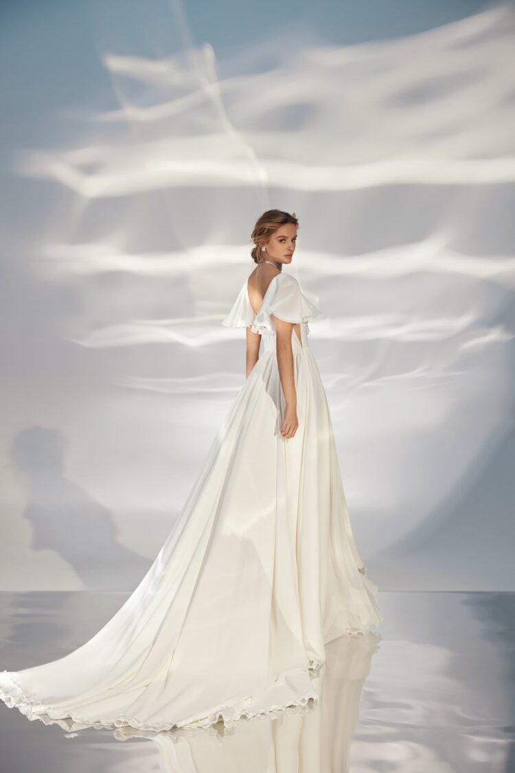 Chiffon Wedding Dress L325 buy