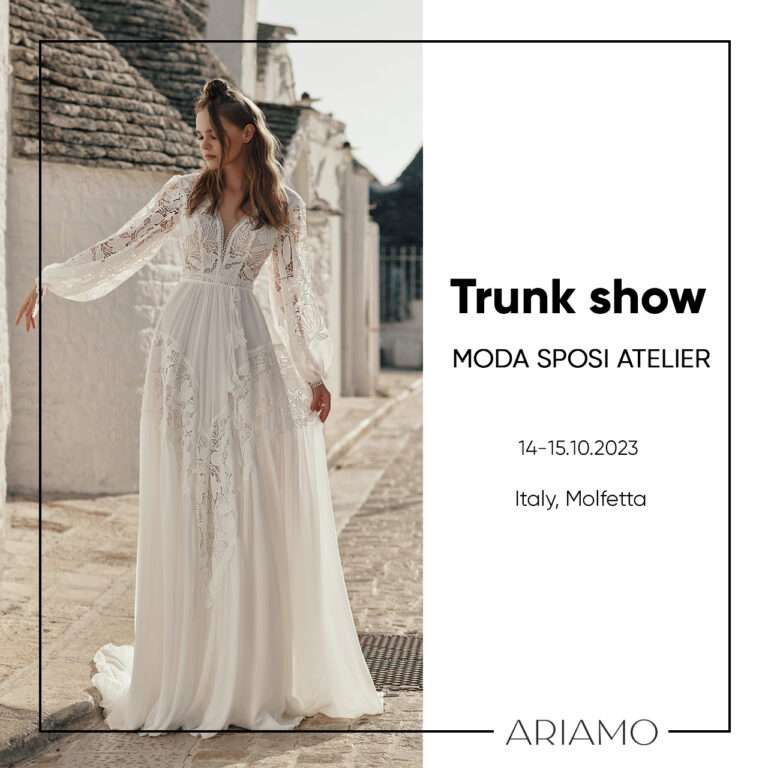 Trunk Show Ariamo Light In Italy, Molfetta &Lt;Br&Gt;14-15.10.2023