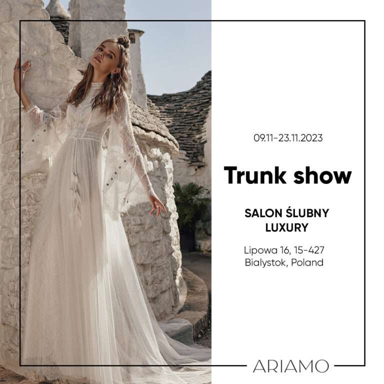 Trunk Show Ariamo Boho In Poland, Bialystok &Lt;Br&Gt;09.11-23.11.2023