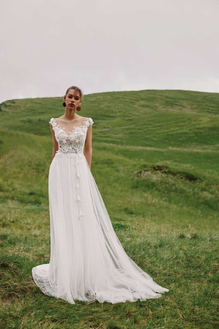 Cangiante Wedding Dress