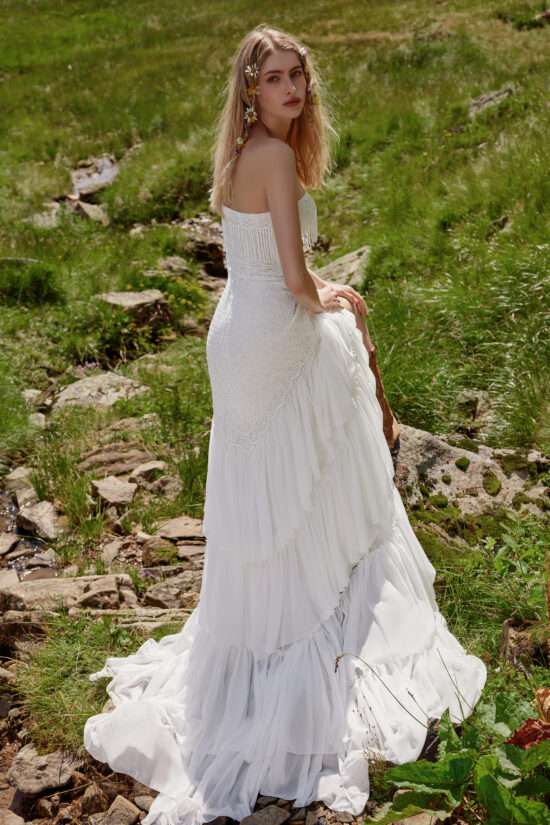 Cosimo Wedding Dress Back