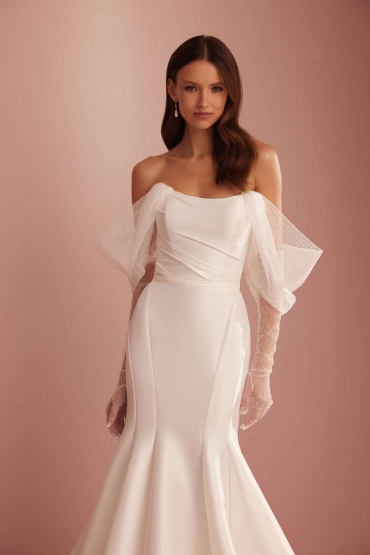 Satin Wedding Dress L403 buy dress