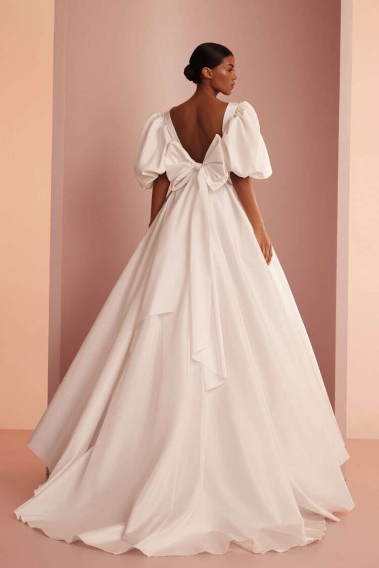 Taffeta Wedding Dress L431 buy