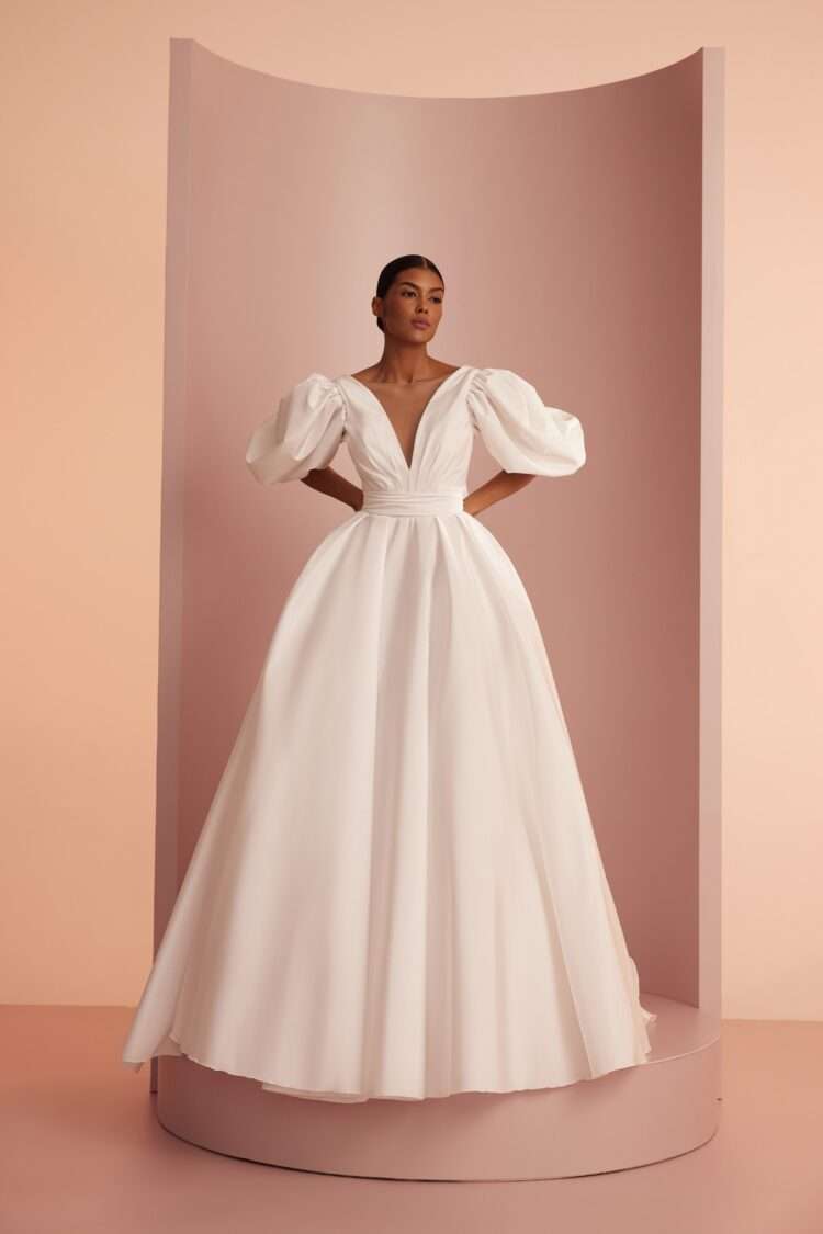 Taffeta Wedding Dress L431